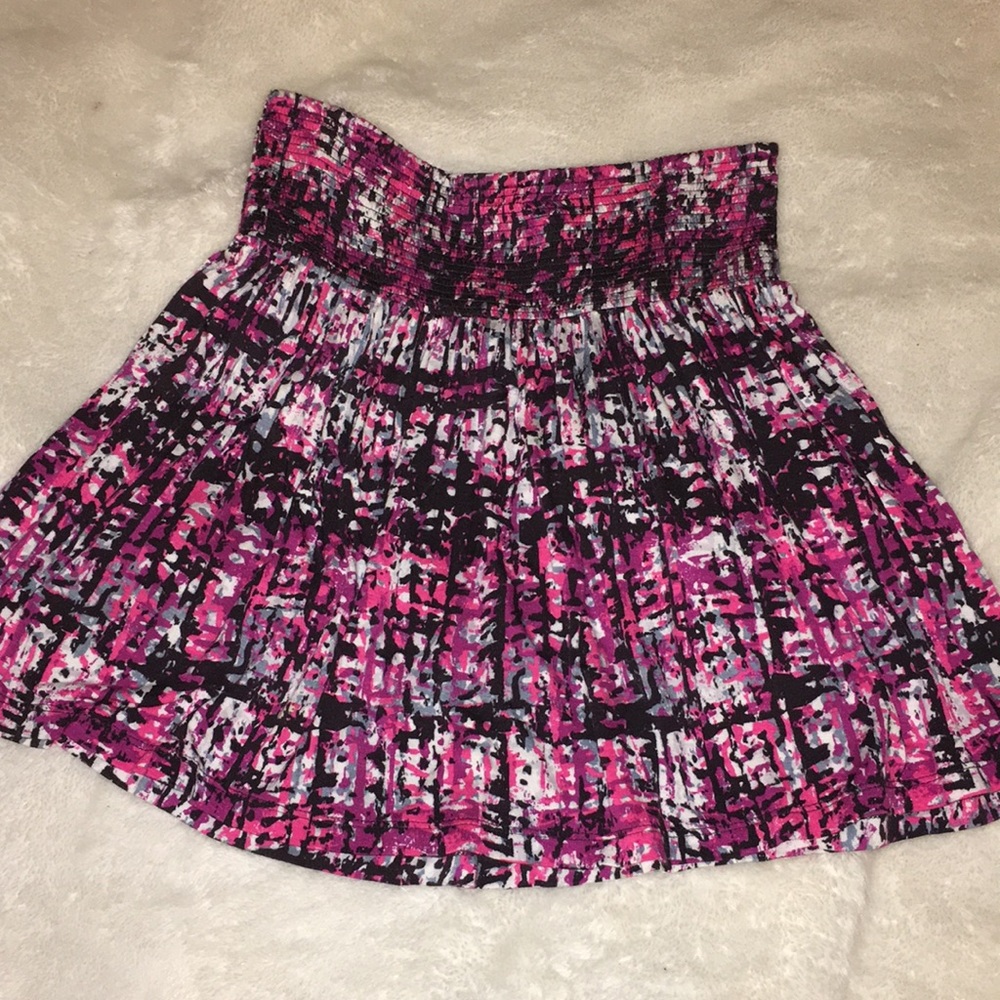 Forever 21 color-splattered skirt